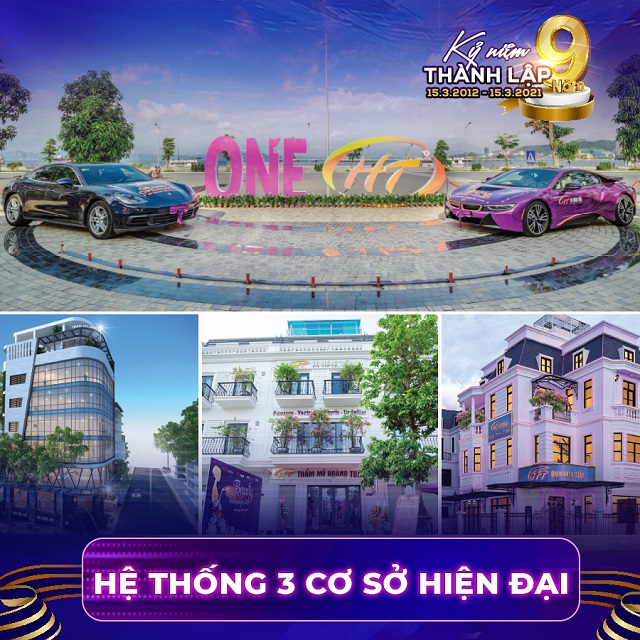 Thẩm mỹ Hoàng Tuấn có tốt không? Hệ thống cơ sở hiện đại